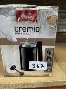 Cremio Hot and Cold Frother. RRP £40 Grade U
