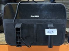 Salter Dual Drawer Airfryer. RRP £89.99 - Grade U