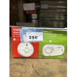 Fireangel Smoke Alarm and Carbon Monoxide Alarm. RRP £25 - Grade U