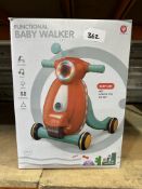 Functional Baby Walker. RRP £50 - Grade U