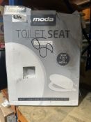 Moda Toilet Seat. RRP £25 - Grade U