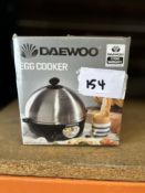Daewoo Egg Cooker. RRP £25 - Grade U