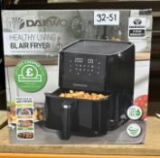 Daewoo 6L Air Fryer. RRP £80 - Grade U