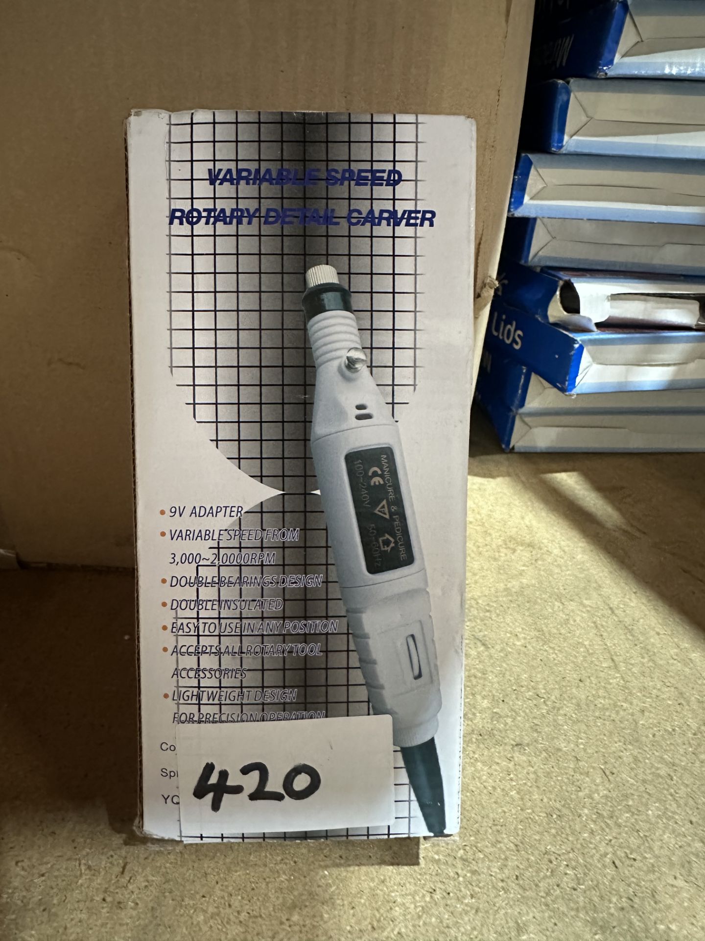 Variable Speed Rotary Detail Carver. RRP £50 - Grade U