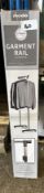 Moda Garment Rail Chrome. RRP £40 - Grade U