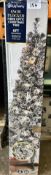 6Ft Fibre Optic Christmas Tree. RRP £80 - Grade U