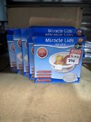 Assortment of Miracle Lids. RRP £40 - Grade A