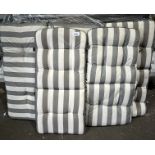 Assorted Outdoor Chair Cushions. RRP £60 - Grade U