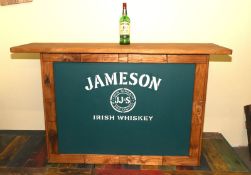 Rustic Hand Made Jameson's Bar