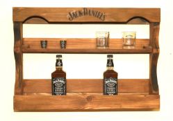 Hand made Tennessee Whisky Bottle Rack