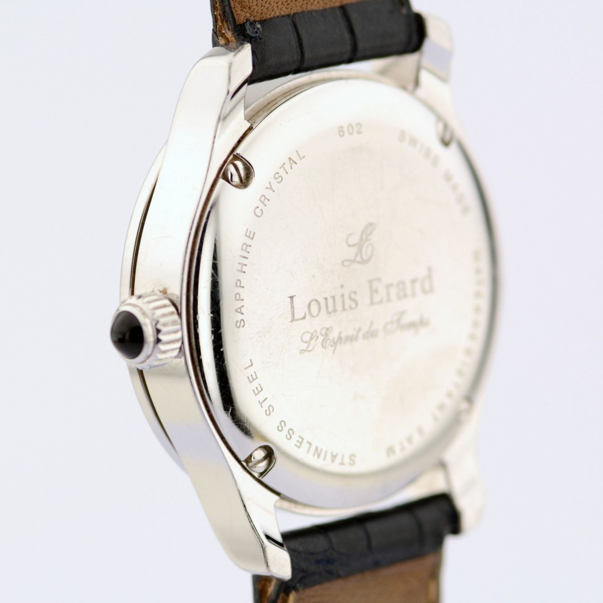 Louis Erard / L'Esprit du Temps Mother of Pearl Dial - Gentlemen's Steel Wristwatch - Image 7 of 7