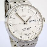 Mido / All Dial Day Date Chronometer Automatic Transparent (Unworn) - Gentlemen's Steel Wristwatc...