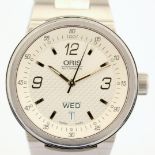 Oris / BC3 Day/Date - Gentlemen's Steel Wristwatch