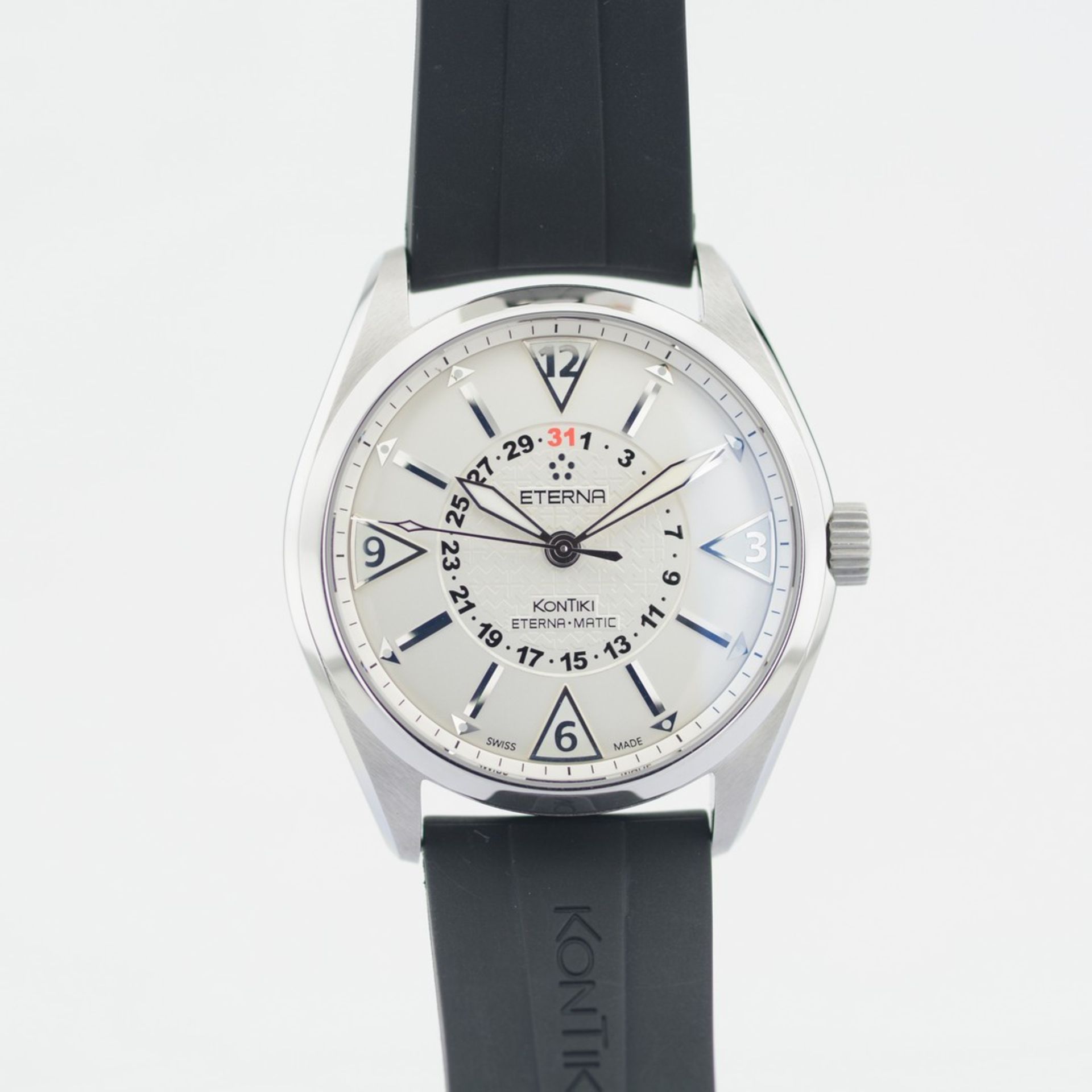 Eterna-Matic / Kontiki - Four Hands - Gentlemen's Steel Wristwatch - Image 2 of 8
