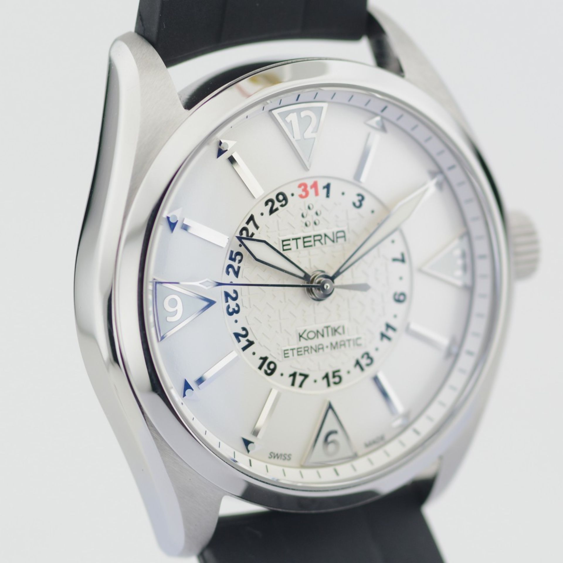 Eterna-Matic / Kontiki - Four Hands - Gentlemen's Steel Wristwatch - Image 4 of 8