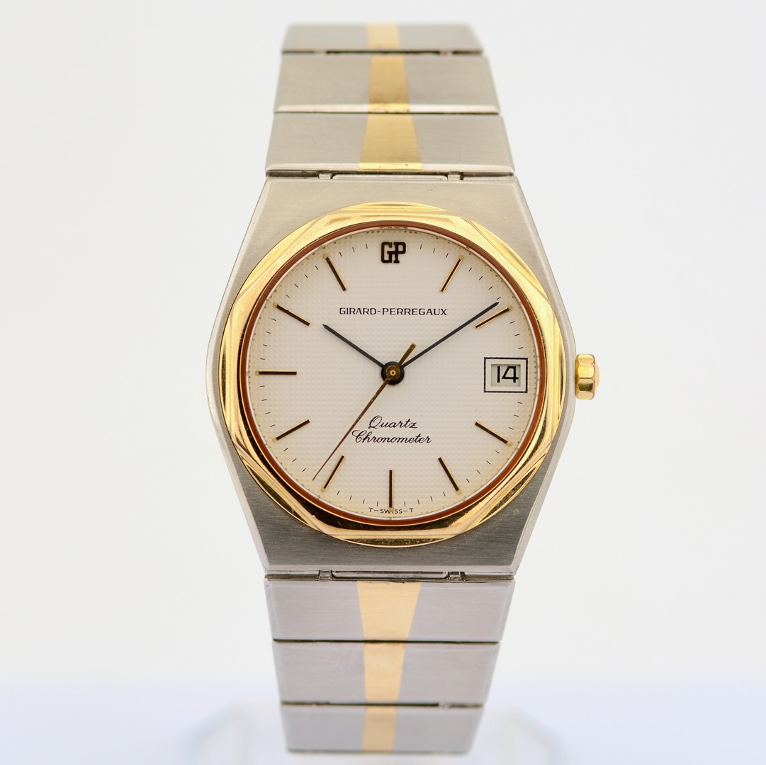 Girard-Perregaux / Laureato Chronometer 14K Bezel - 35mm - Gentlemen's Steel Wristwatch - Image 3 of 8