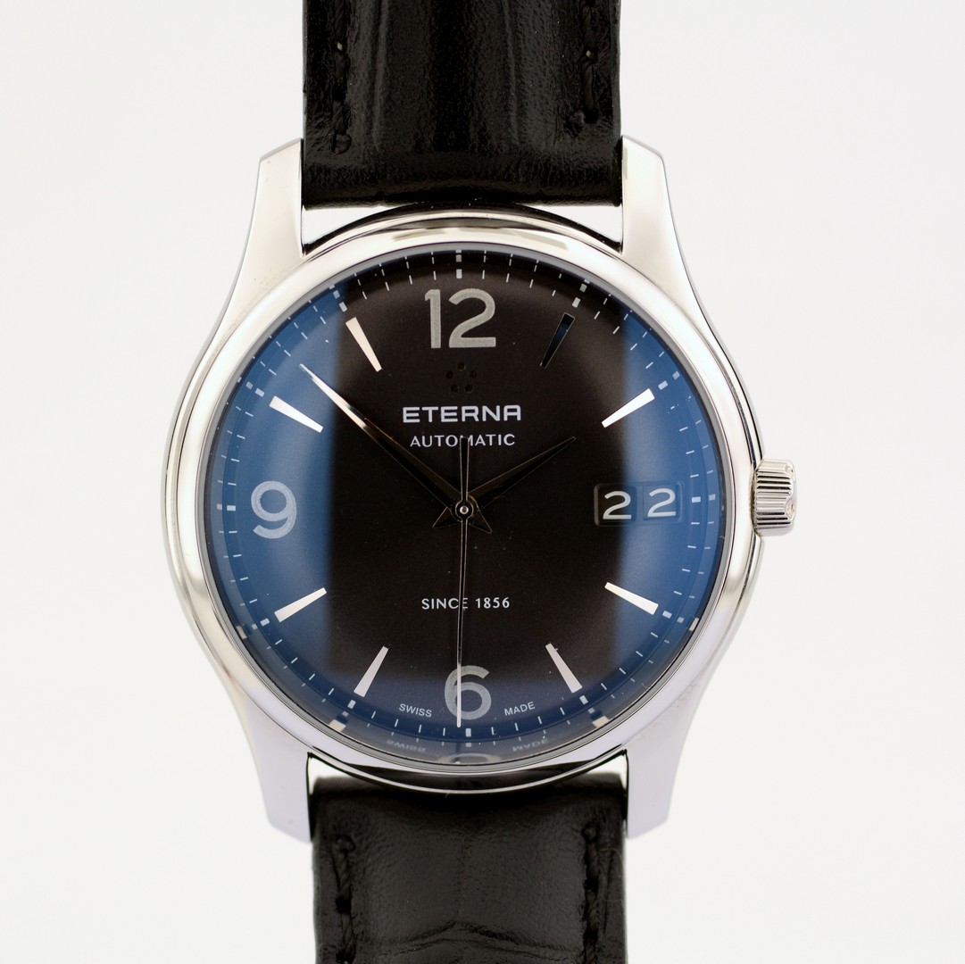 Eterna / Vaughan Automatic Big Date - Gentlemen's Steel Wristwatch - Image 2 of 7