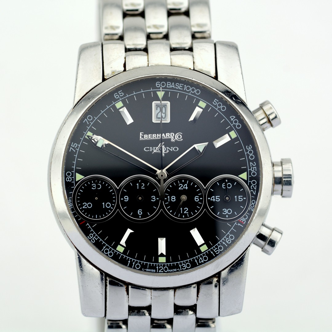 Eberhard & Co. / Chrono 4 Chronograph Automatic - Date - Gentlemen's Steel Wristwatch - Image 3 of 8