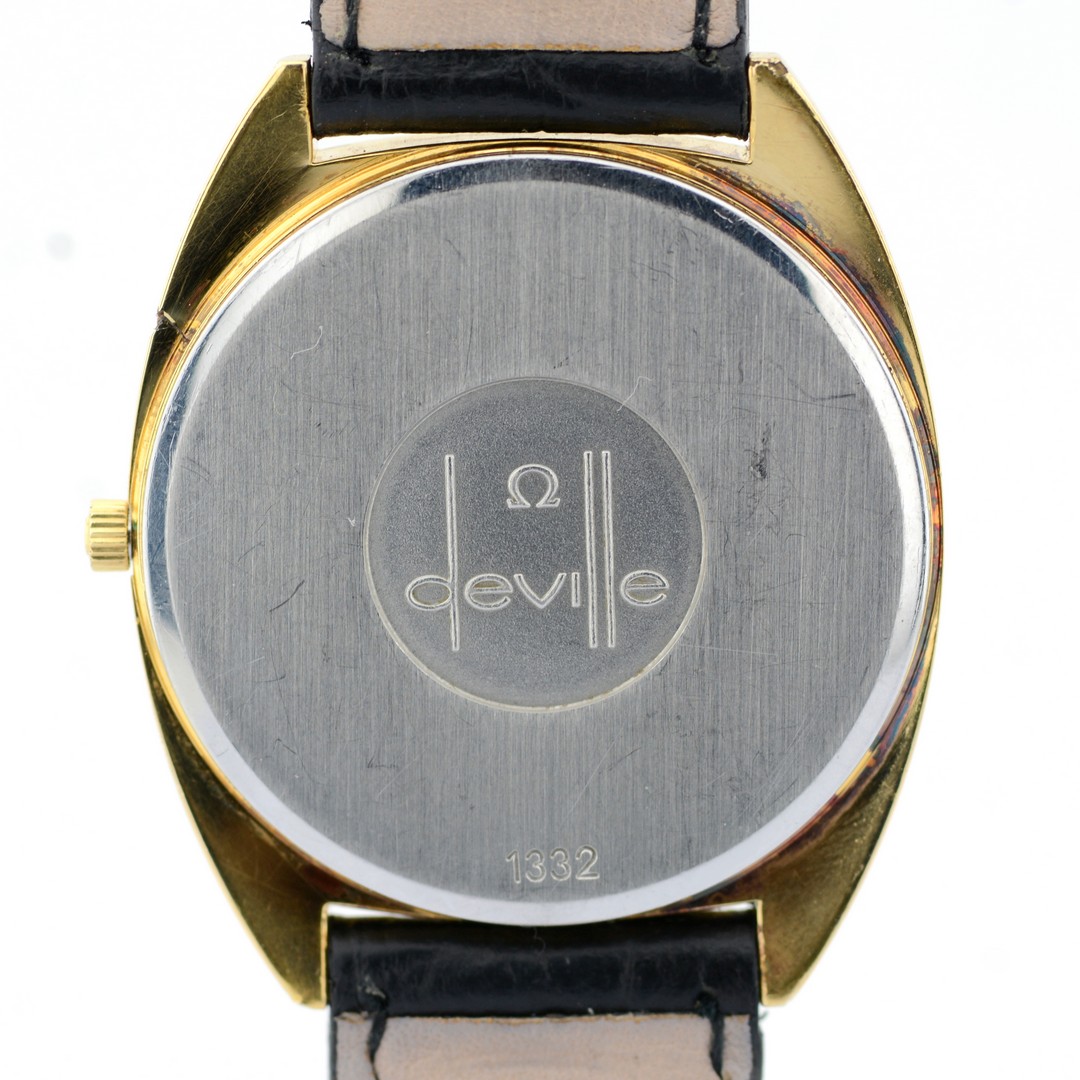 Omega / De Ville - Gentlemen's Gold-plated Wristwatch - Bild 5 aus 7