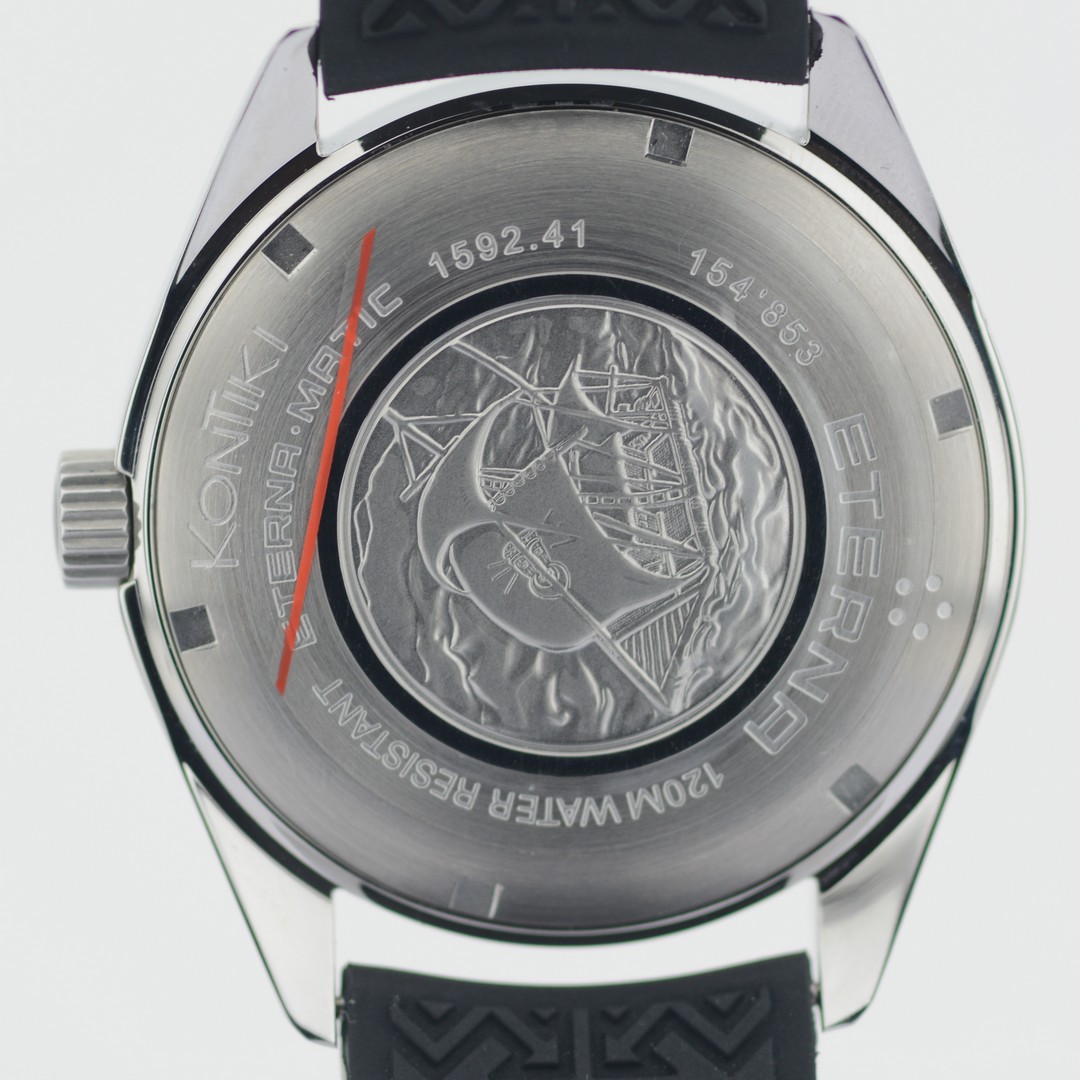 Eterna-Matic / Kontiki - Four Hands - Gentlemen's Steel Wristwatch - Image 6 of 8