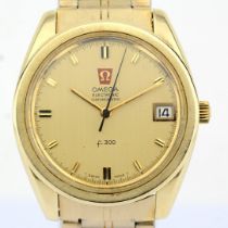 Omega / Chronometer Electronic f300Hz Date 36 mm - Gentlemen's Steel Wristwatch