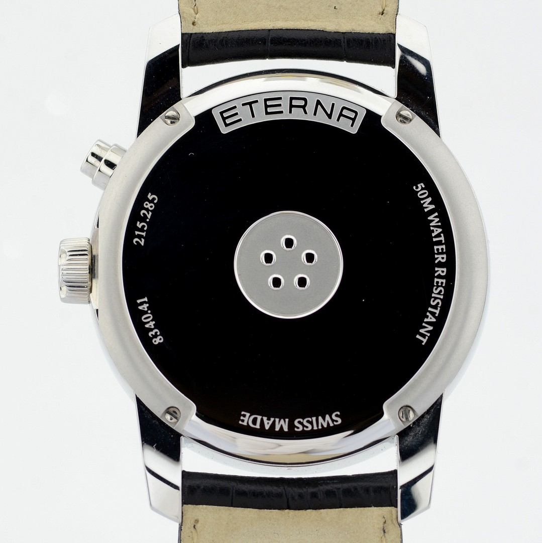 Eterna / Soleure Triple Date Moonphase - Gentlemen's Steel Wristwatch - Image 5 of 12