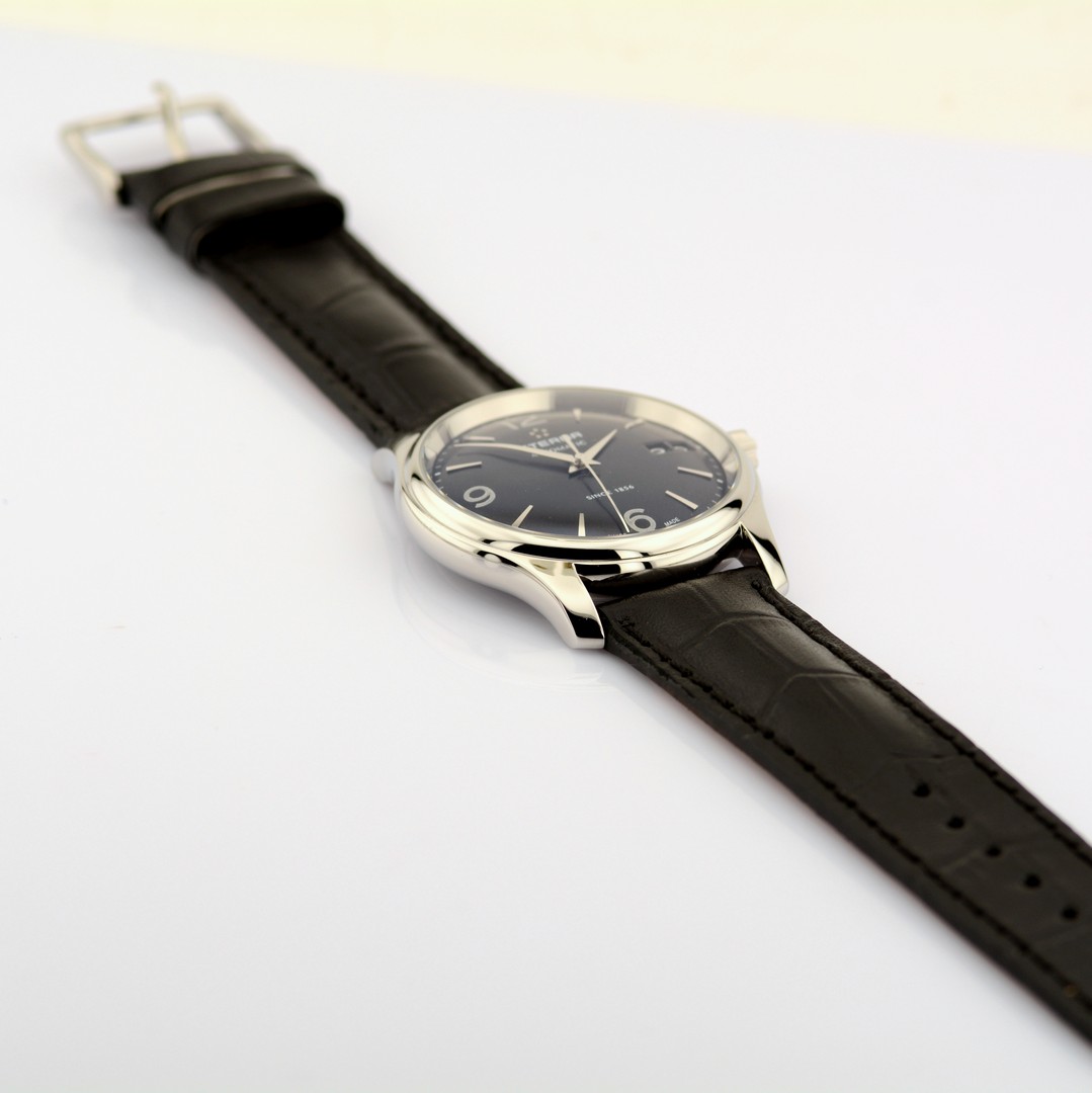 Eterna / Vaughan Automatic Big Date - Gentlemen's Steel Wristwatch - Image 7 of 7