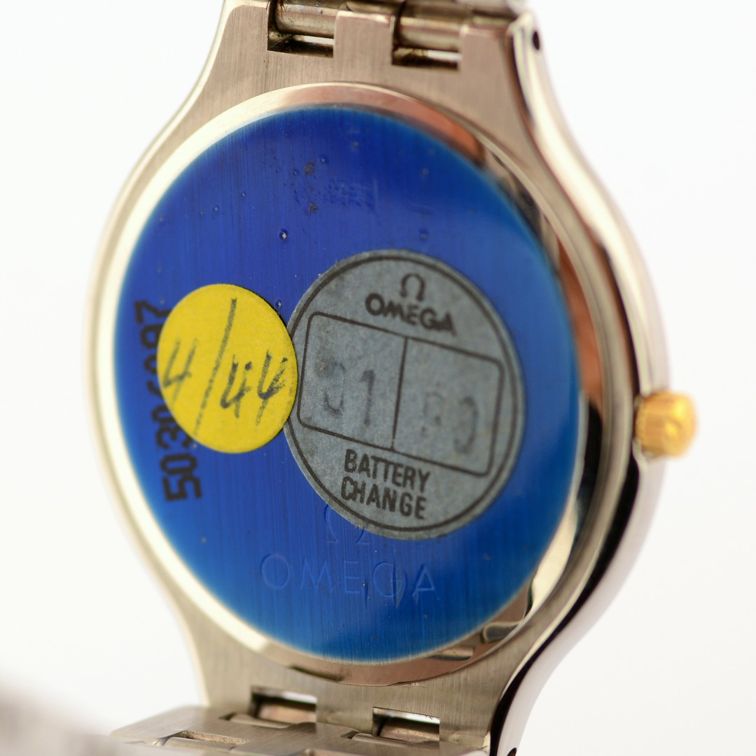 Omega / De Ville Symbol 18K Bezel - Unisex Gold/Steel Wristwatch - Bild 6 aus 6