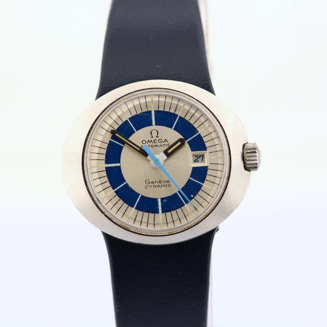 Omega / Geneve Dynamic - Automatic Date - Lady's Steel Wristwatch - Bild 3 aus 8