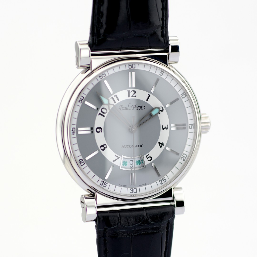 Paul Picot / 3152 SG Atelier (New) - Gentlemen's Steel Wristwatch - Bild 3 aus 10