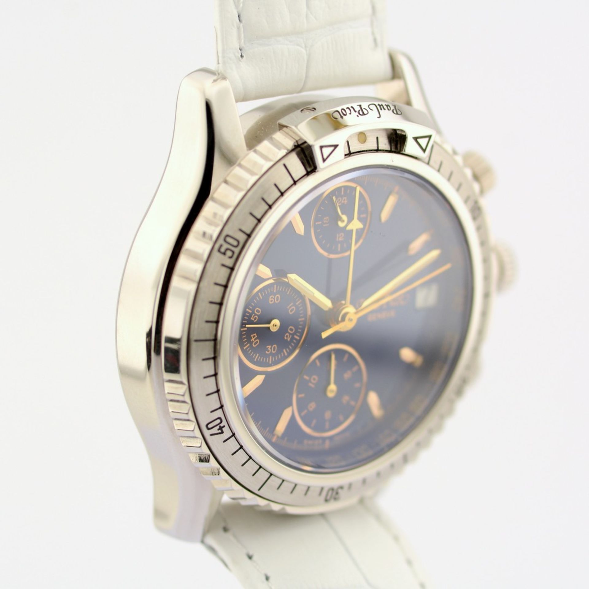 Paul Picot / U-Boot Chronograph - Gentlemen's Steel Wristwatch - Image 9 of 10