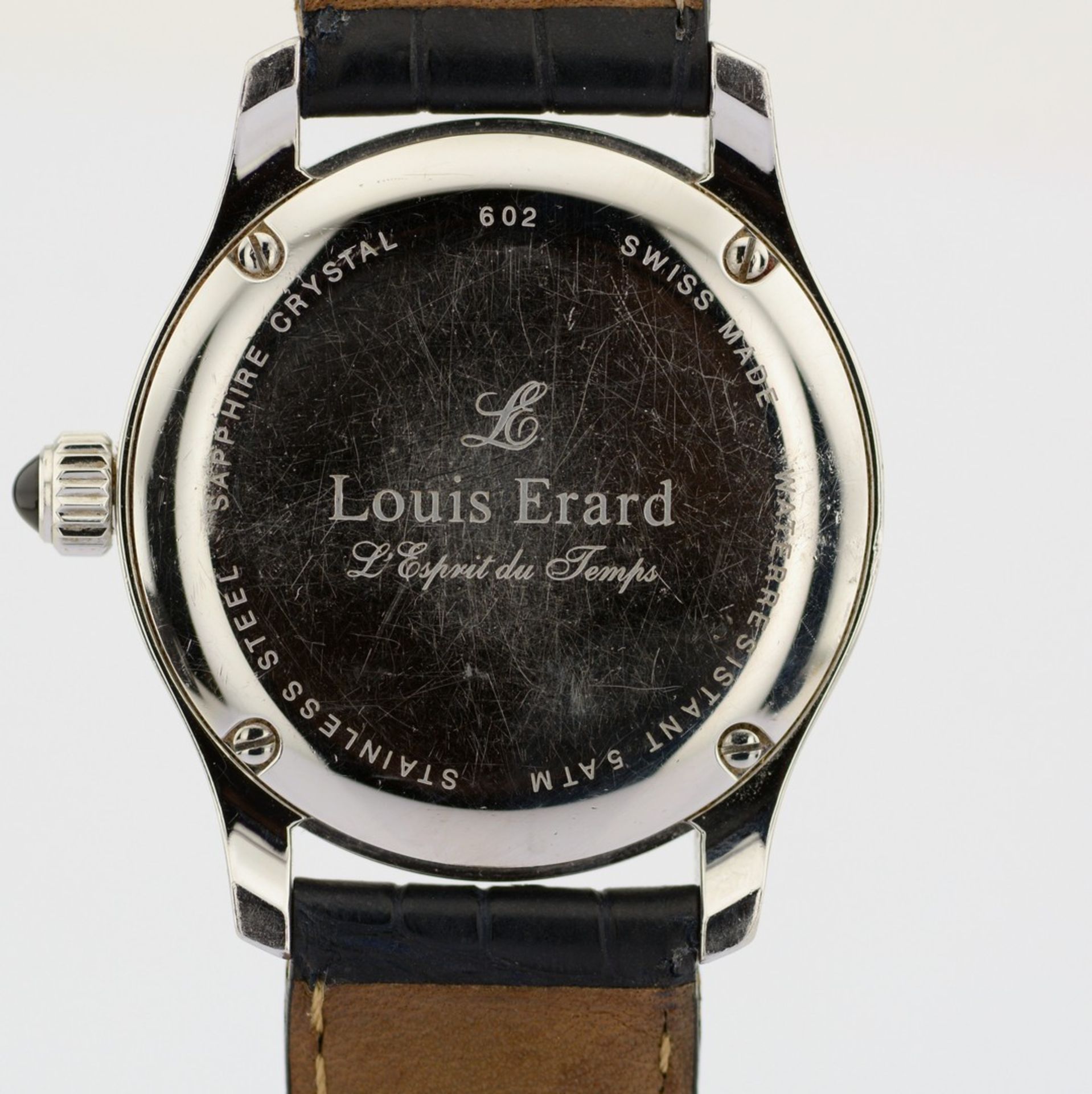 Louis Erard / L'Esprit du Temps Mother of Pearl Dial - Gentlemen's Steel Wristwatch - Image 4 of 7