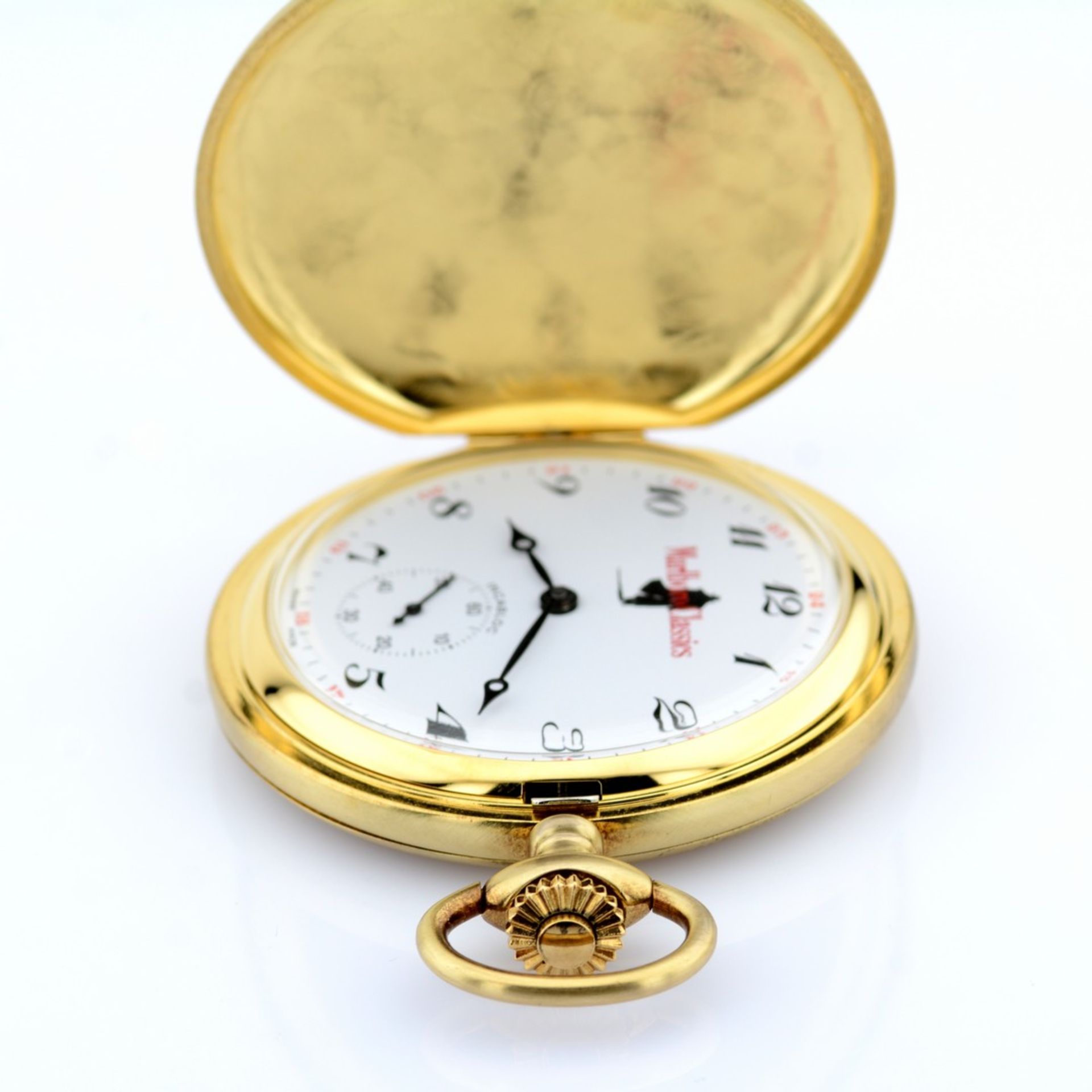 Marlboro / Classic USA / Incabloc - Gentlemen's Steel Pocketwatch - Image 8 of 8