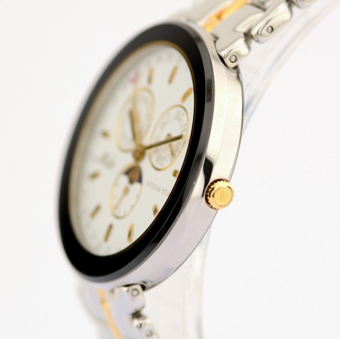 Mido / Moon Triple & Perpetual Calendar - Gentlemen's Steel Wristwatch - Bild 5 aus 8