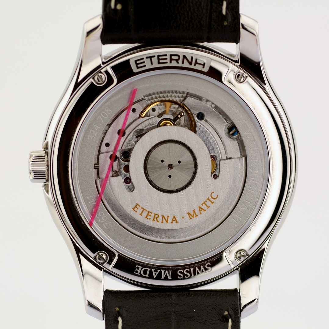 Eterna / Vaughan Automatic Big Date - Gentlemen's Steel Wristwatch - Image 4 of 7