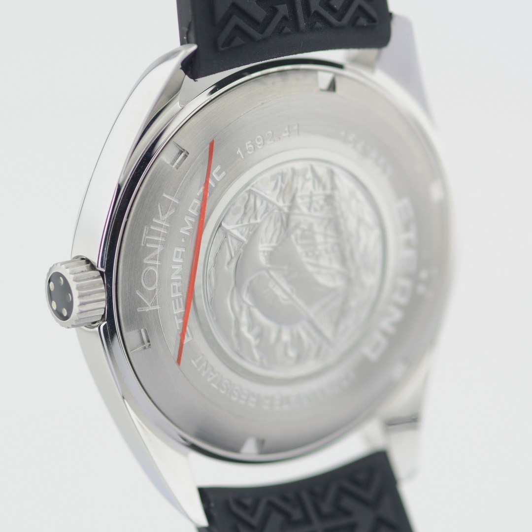 Eterna-Matic / Kontiki - Four Hands - Gentlemen's Steel Wristwatch - Image 5 of 8