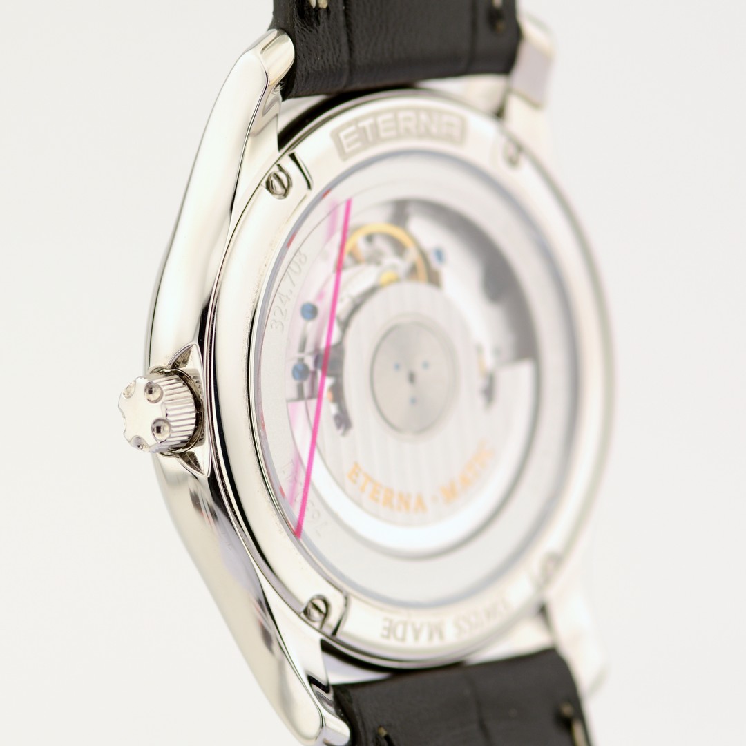 Eterna / Vaughan Automatic Big Date - Gentlemen's Steel Wristwatch - Image 6 of 7