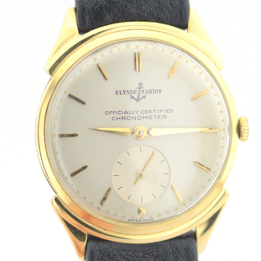 Ulysse Nardin / Chronometer 18K - Gentlemen's Yellow Gold Wristwatch - Image 2 of 8