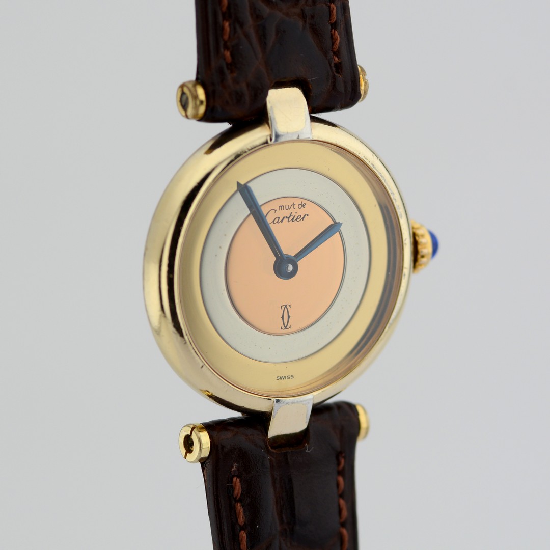Cartier / Must de - Lady's Steel Wristwatch - Bild 4 aus 8