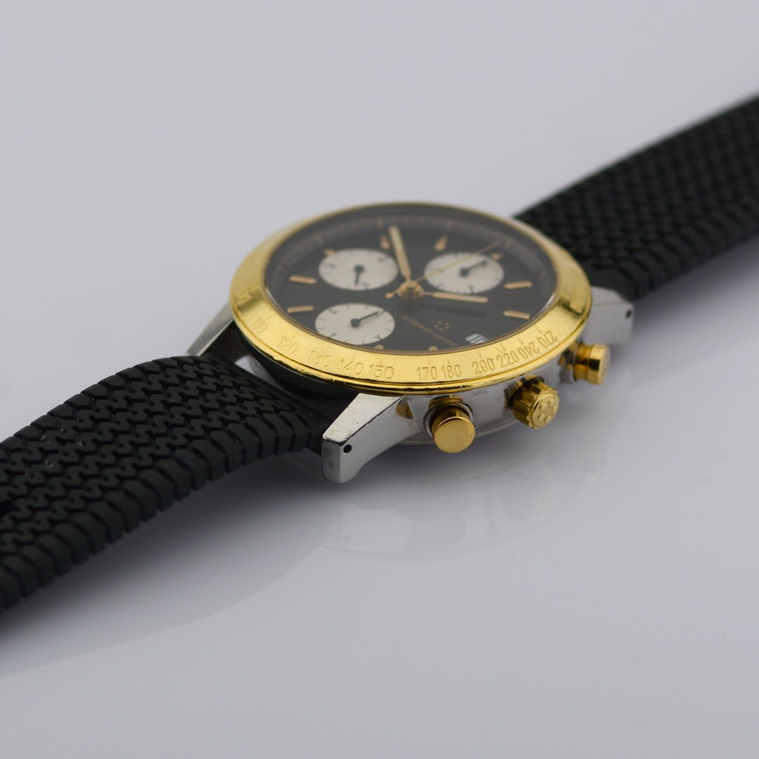 Eterna-Matic / Kontiki Chronograph - Gentlemen's Gold/Steel Wristwatch - Image 6 of 7