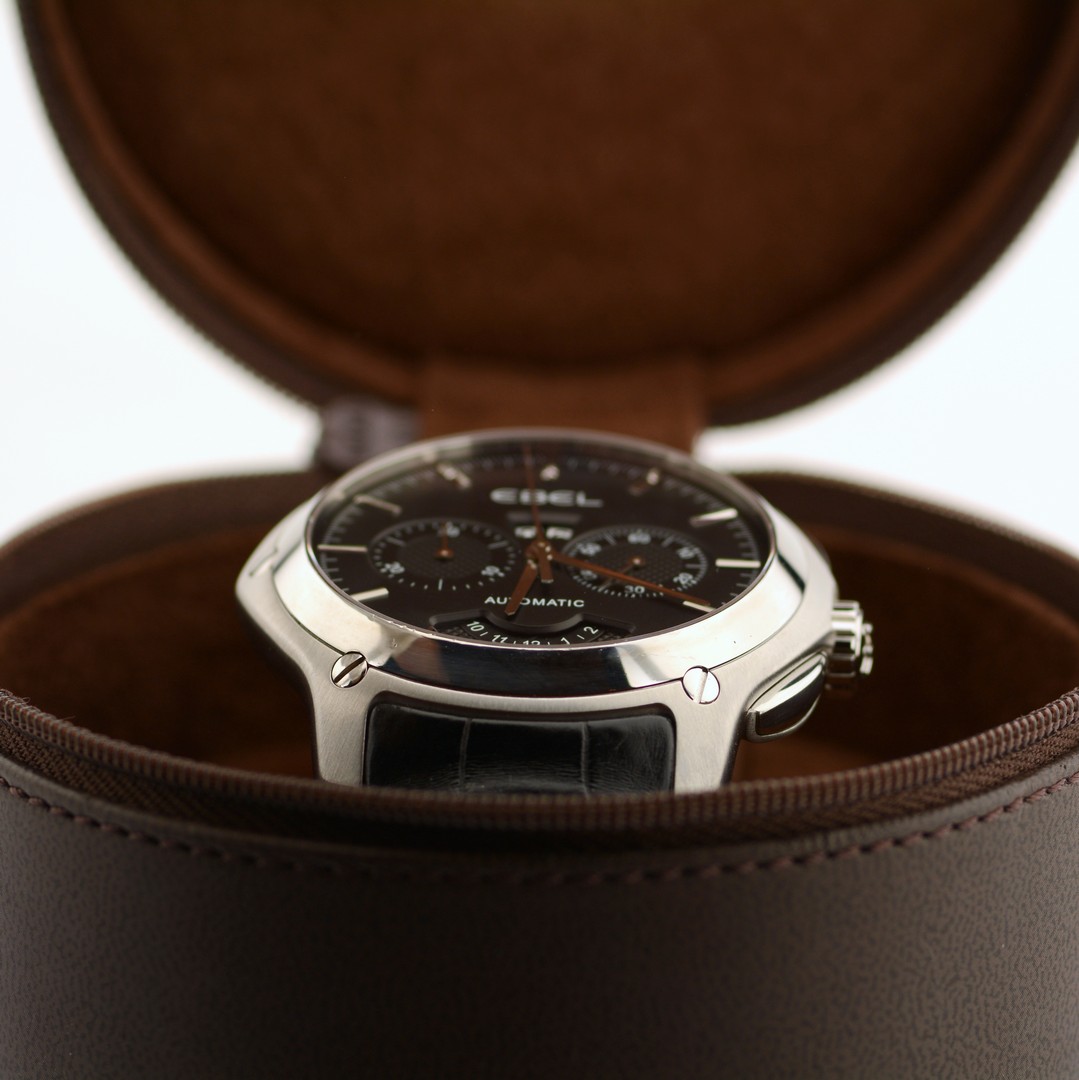 Ebel / Hexagon Chronometer - Gentlemen's Steel Wristwatch - Bild 5 aus 13