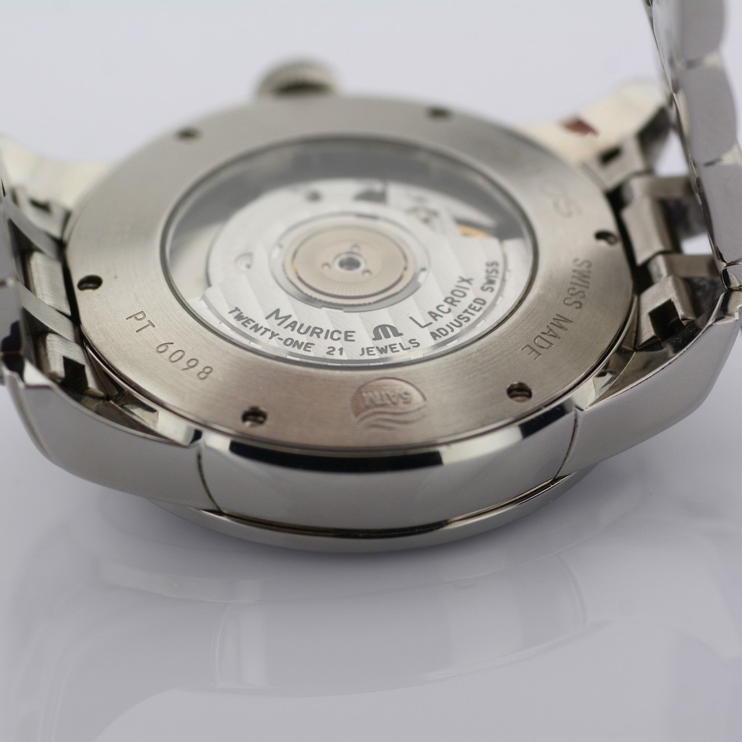 Maurice Lacroix / Pontos - Gentlemen's Steel Wristwatch - Image 7 of 8