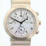 Calvin Klein / Chronograph - Gentlemen's Steel Wristwatch