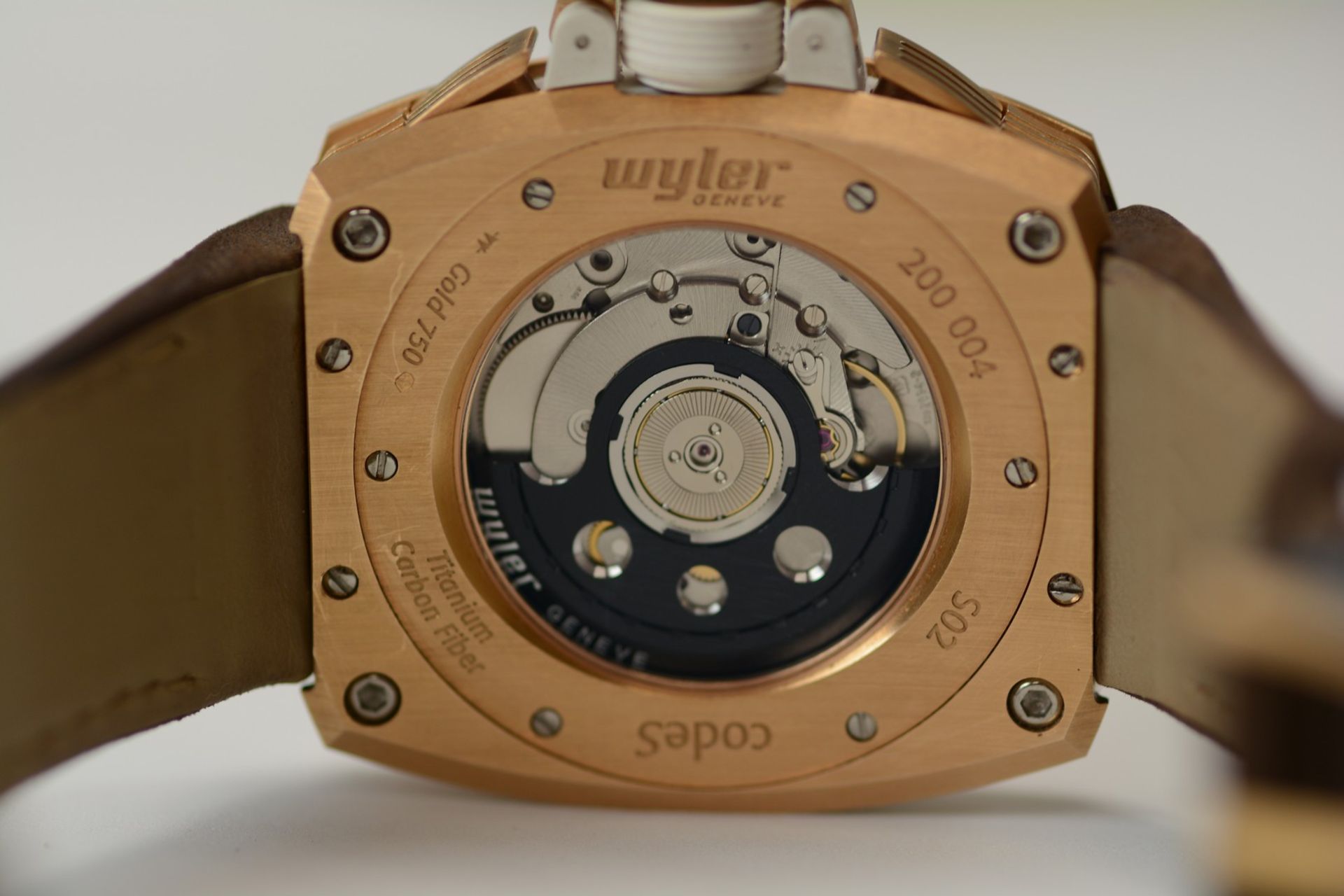 Wyler Geneve / CODE S - Gentlemen's Yellow Gold Wristwatch - Image 3 of 15