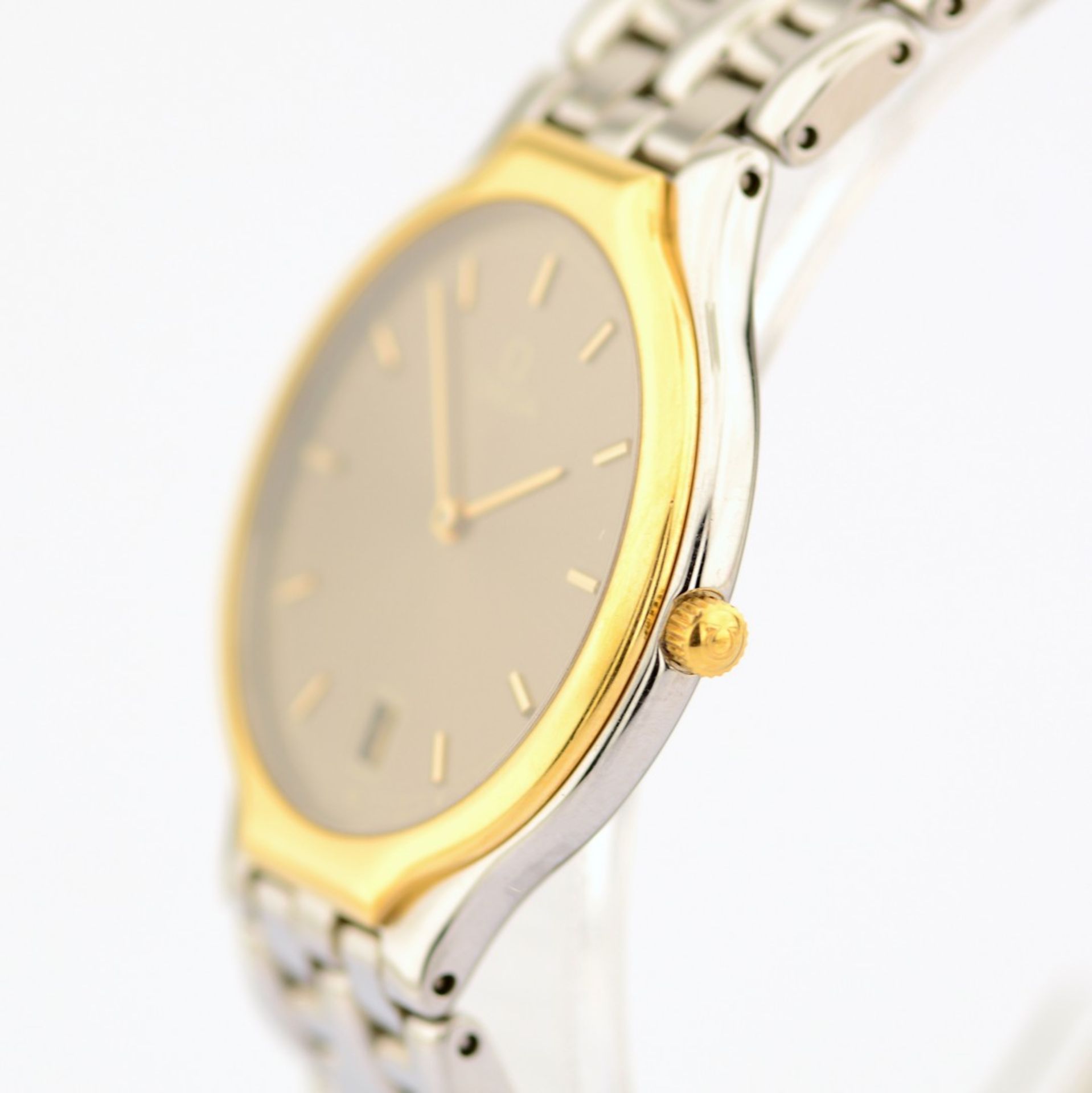 Omega / De Ville Symbol 18K Bezel - Unisex Gold/Steel Wristwatch - Image 4 of 6