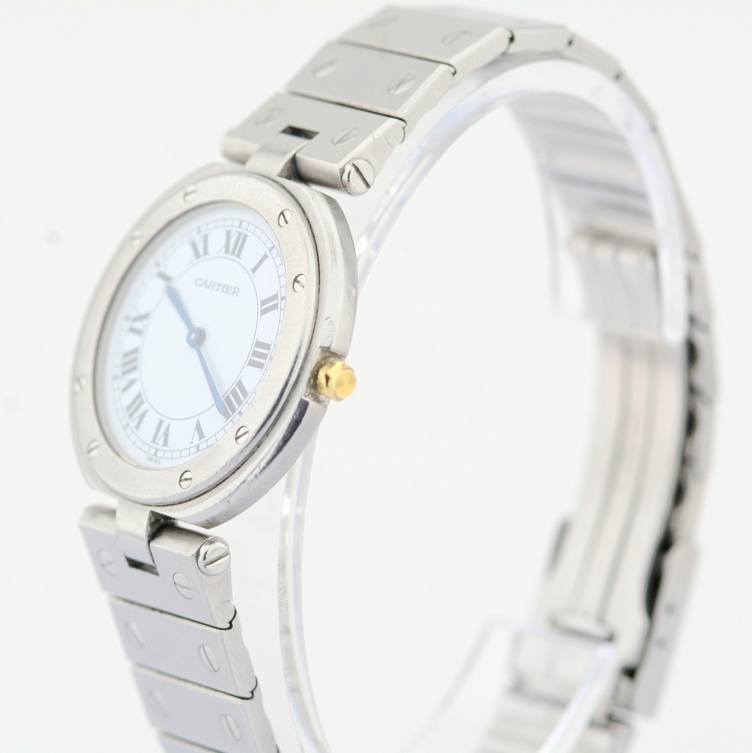 Cartier / Santos de Cartier - Lady's Steel Wristwatch - Image 2 of 6