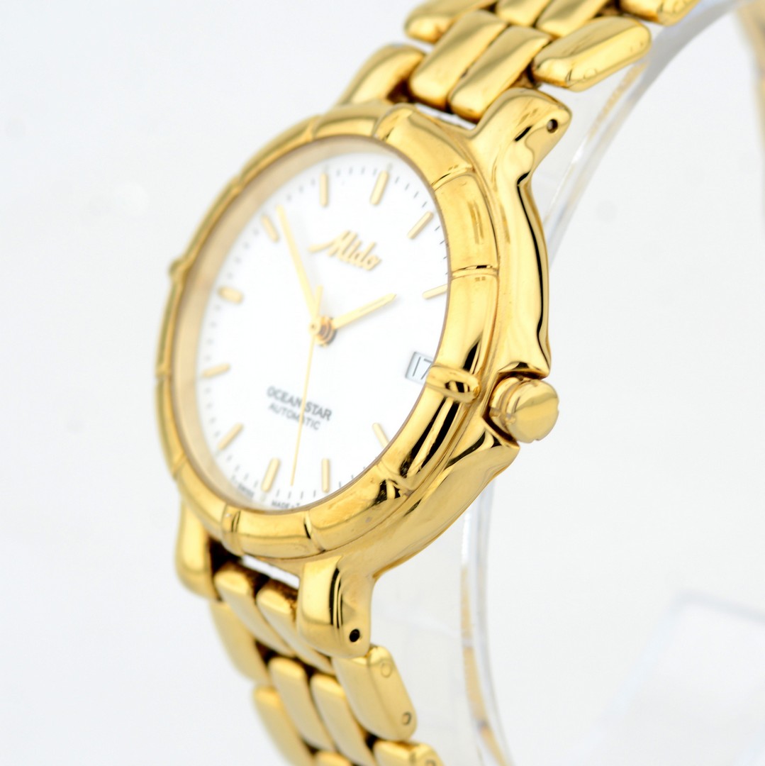 Mido / Ocean Star Automatic Date - Gentlemen's Gold-plated Wristwatch - Bild 2 aus 6