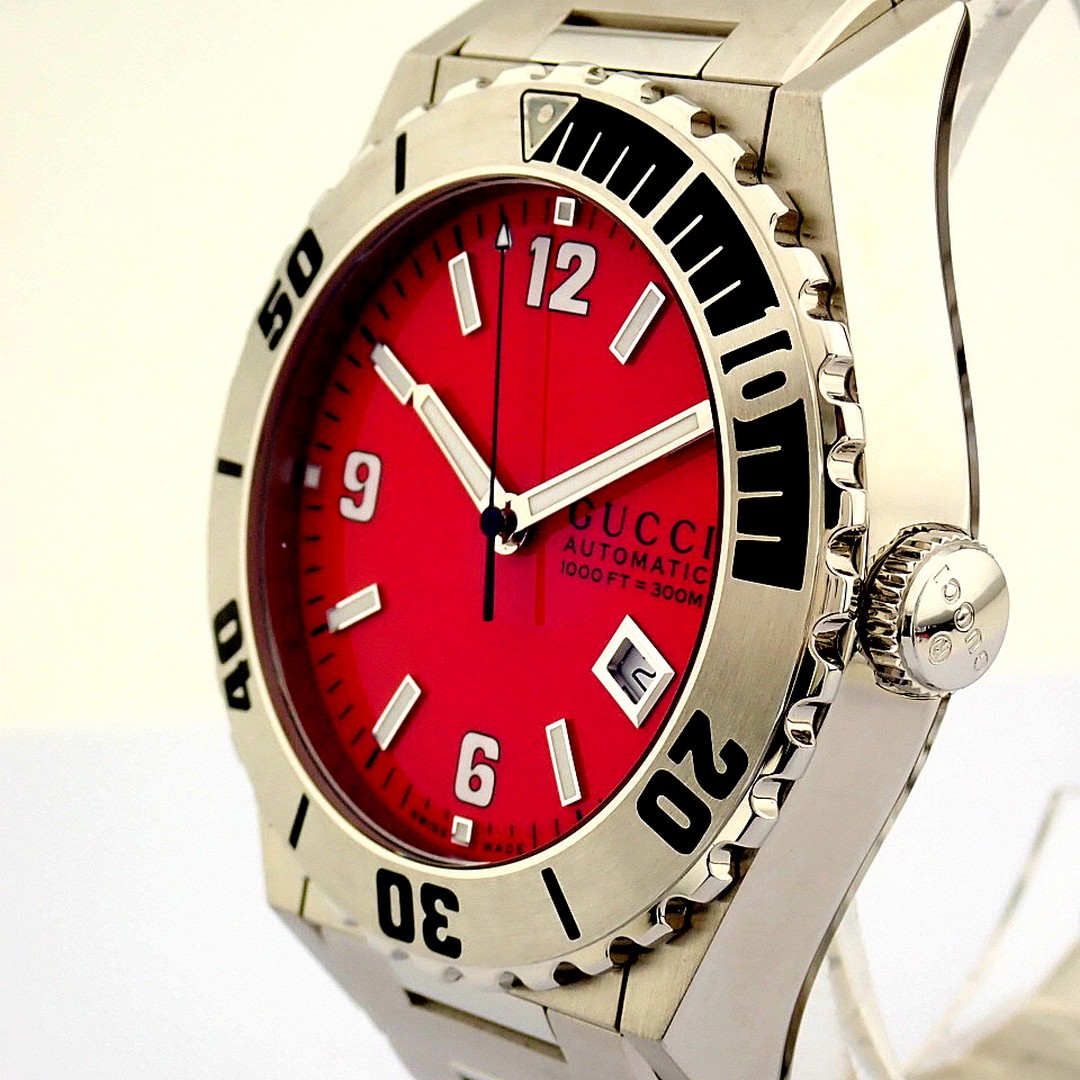 Gucci / Pantheon 115.2 (Brand New) - Gentlemen's Steel Wristwatch - Image 6 of 10