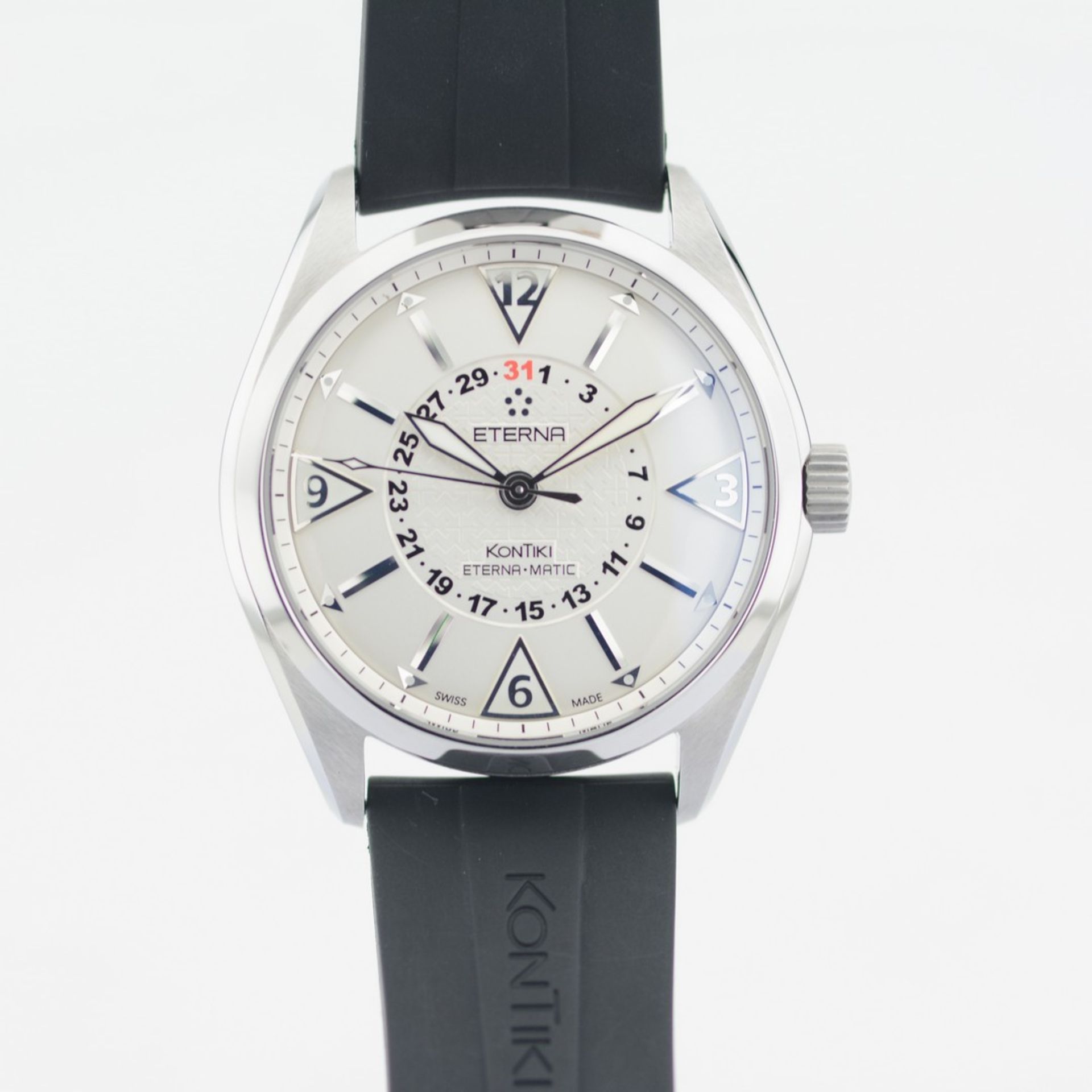 Eterna-Matic / Kontiki - Four Hands - Gentlemen's Steel Wristwatch - Image 8 of 8