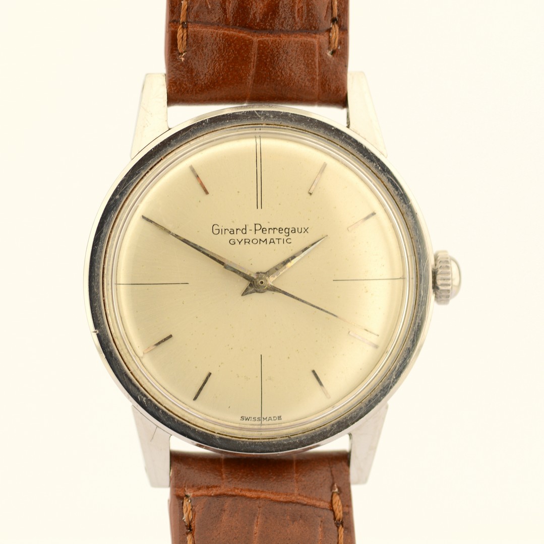 Girard-Perregaux / vintage - Gentlemen's Steel Wristwatch - Image 2 of 7